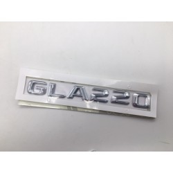 EMBLEMA LETRAS MERCEDES BENZ CLASE GLA GLA220 CROMADAS