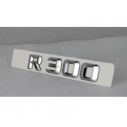 EMBLEMA LETRAS MERCEDES BENZ CLASE R R300 CROMADAS