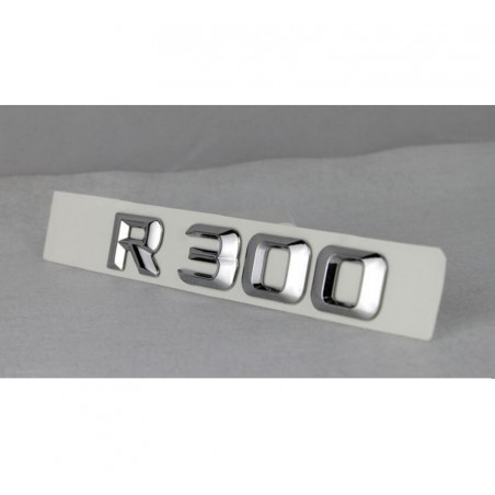 EMBLEMA LETRAS MERCEDES BENZ CLASE R R300 CROMADAS