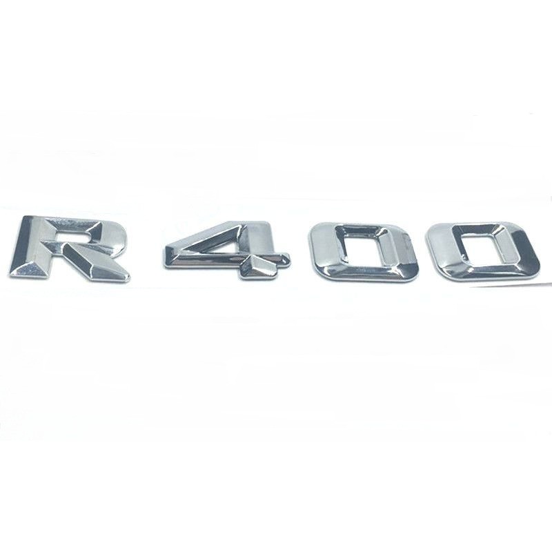 EMBLEMA LETRAS MERCEDES BENZ CLASE R R400 CROMADAS