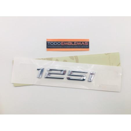 Emblema trasero bmw serie 1 125i