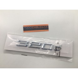 EMBLEMA TRASERO LETRAS BMW SERIE 3 320d CROMADAS