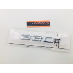EMBLEMA TRASERO LETRAS BMW SERIE 3 330d CROMADAS