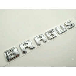 Emblema Letras Mercedes Menz BRABUS Cromado