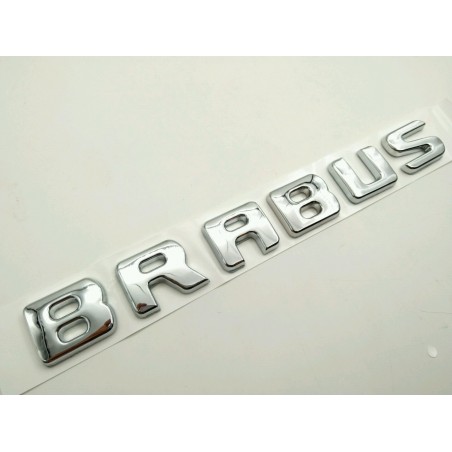 Emblema letras mercedes benz brabus
