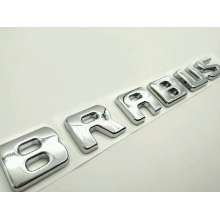 Emblema letras mercedes benz brabus
