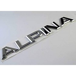 Emblema Trasero BMW ALPINA Cromado