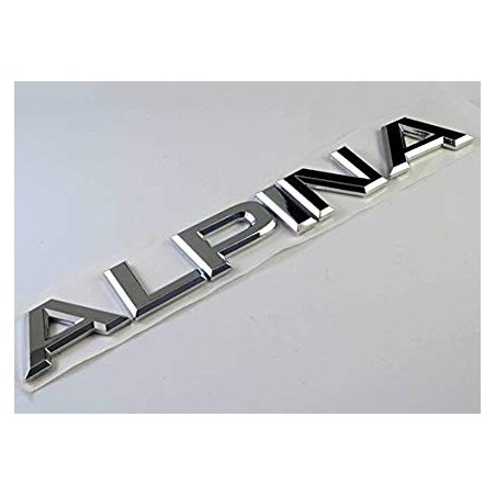 Emblema Trasero BMW ALPINA Cromado
