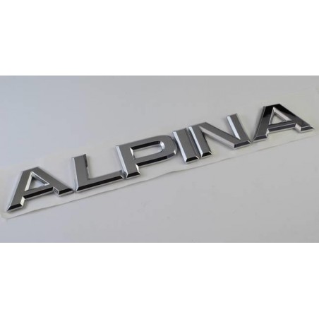 Emblema Trasero BMW ALPINA Cromado