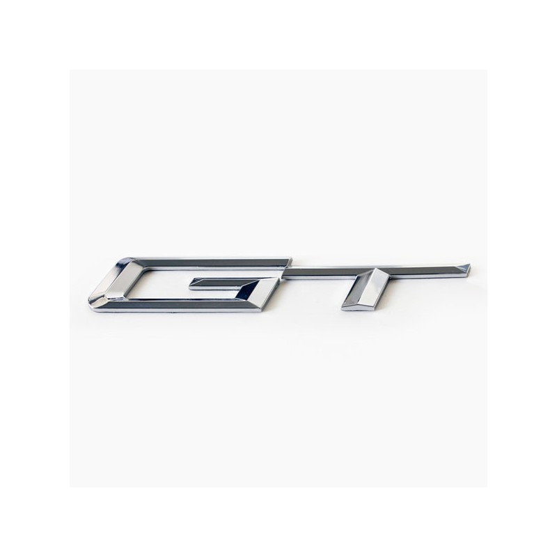 Emblema Trasero BMW GT Cromado