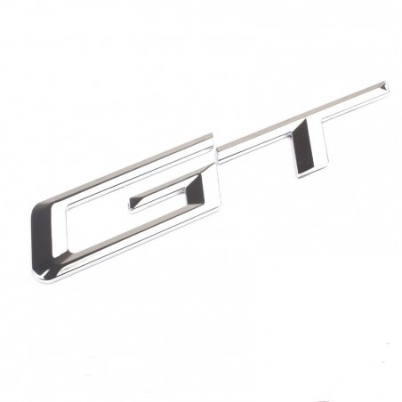 Emblema Trasero BMW GT Cromado