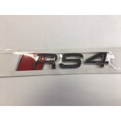 EMBLEMA Trasero AUDI RS4 Cromado