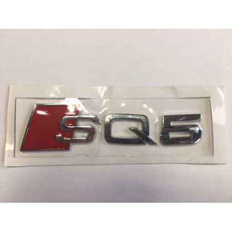 Emblema Trasero AUDI SQ5 Cromado