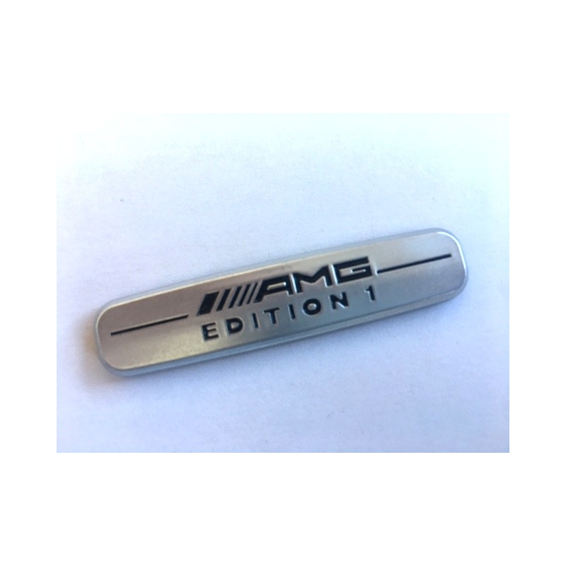 Emblema Mercedes AMG Edition 1 Plata