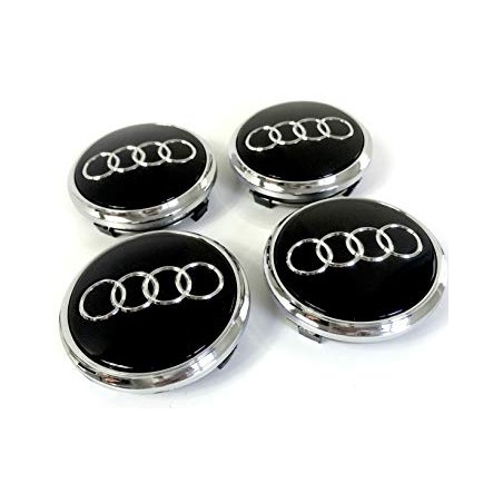 Centro de Rueda AUDI Negros 77 mm