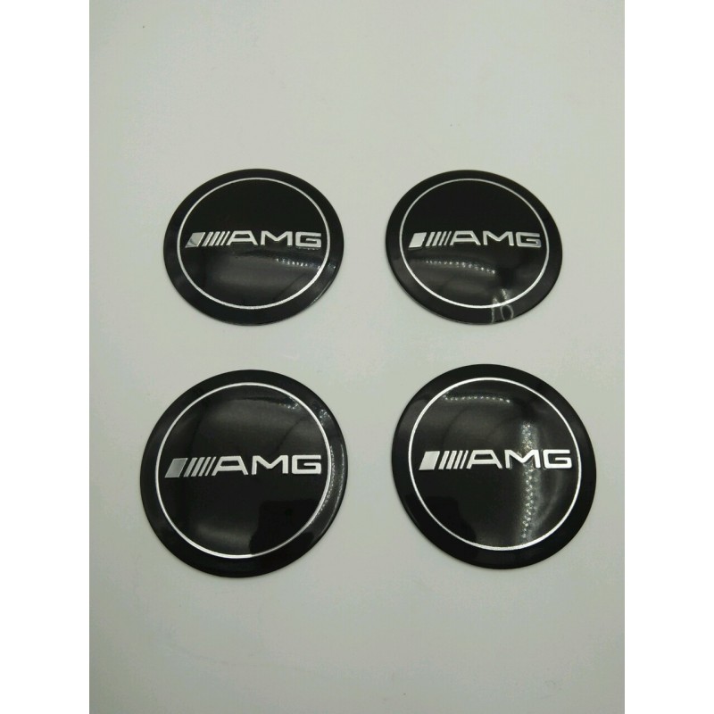 Chapas de centro de rueda AMG Mercedes benz 56mm