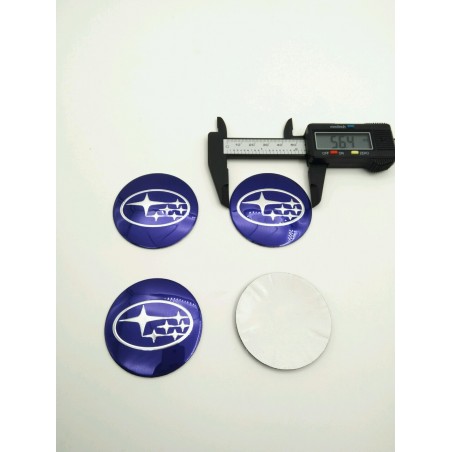 Chapas Adhesivas Centro de Rueda SUBARU 56mm