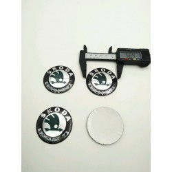Chapas Adhesivas Centro de Rueda SKODA 56mm