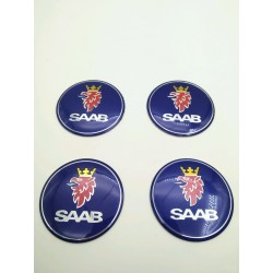 Chapas Adhesivas Centro de Rueda SAAB 56mm
