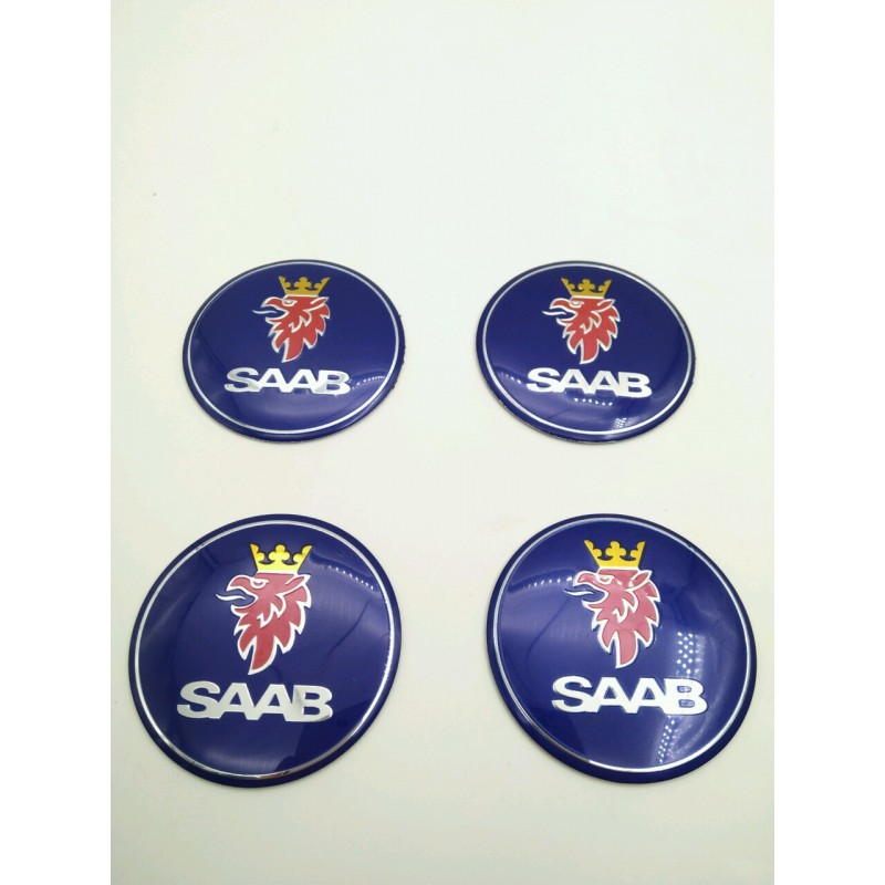 Chapas Adhesivas Centro de Rueda SAAB 56mm
