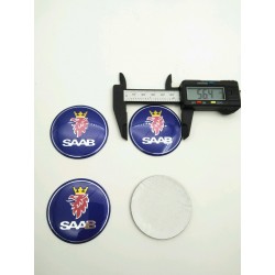 Chapas Adhesivas Centro de Rueda SAAB 56mm