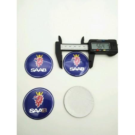 Chapas Adhesivas Centro de Rueda SAAB 56mm