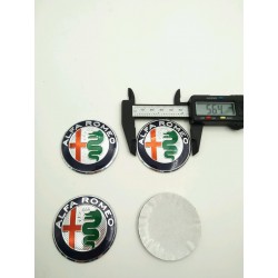Chapas Adhesivas Centro de Rueda ALFA ROMEO 56mm