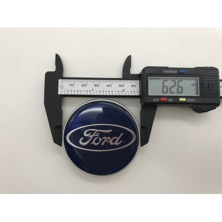 Centro de rueda Ford azul 62mm