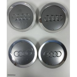 Centro de rueda Audi plata 146mm 4E0601165A