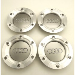 Centro de rueda Audi plata 146mm
