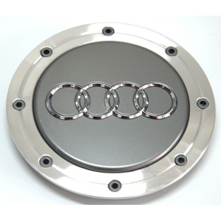 1 Centro de rueda Audi plata 146mm 4b0601165a