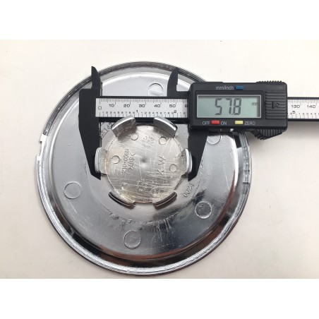 Centro de rueda Volkswagen negro 146mm c1039k147