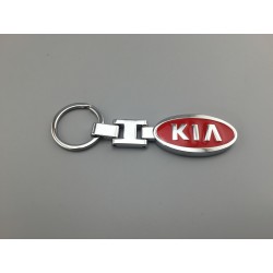 LLAVERO KIA ROJO METALICO
