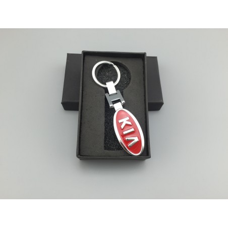 LLAVERO KIA ROJO METALICO