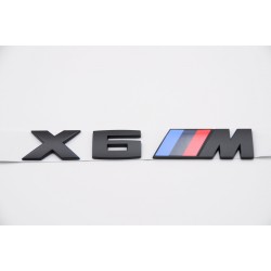 EMBLEMA TRASERO BMW X6 M NEGROS