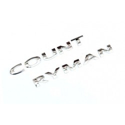 Emblema Letras Traseras COUNTRYMAN de MINI Cooper Cromado