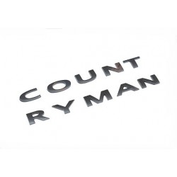 EMBLEMA LETRAS TRASERAS COUNTRYMAN de MINI COOPER NEGRO