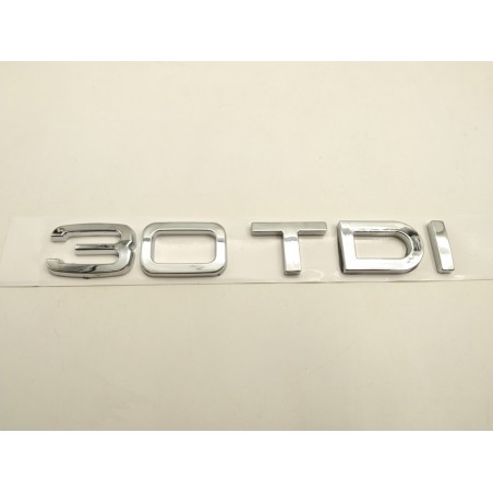 Emblema Trasero AUDI 3.0 TDI Cromado