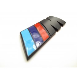 Emblema Trasero BMW M Negro Mate 85mm