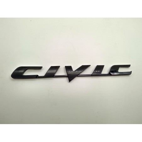 EMBLEMA TRASERO LETRAS HONDA CIVIC NEGRAS