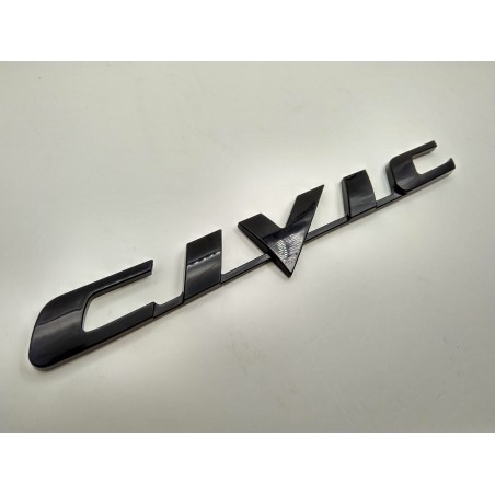 EMBLEMA TRASERO LETRAS HONDA CIVIC NEGRAS