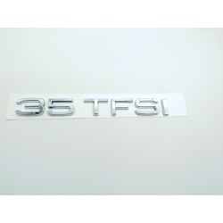 Emblema Trasero AUDI 35TFSI Cromado