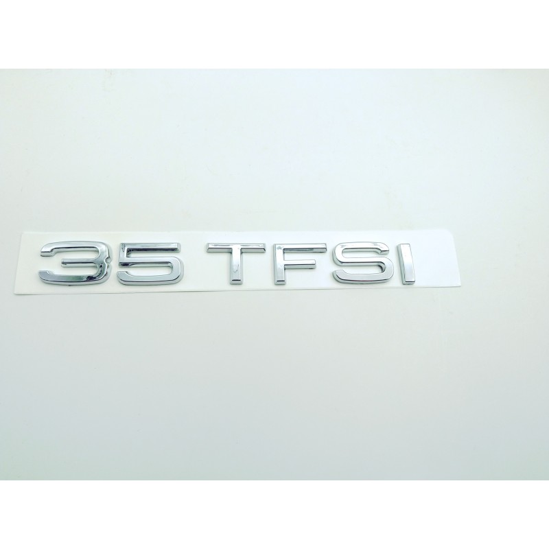 Emblema trasero audi 35 tfsi cromado