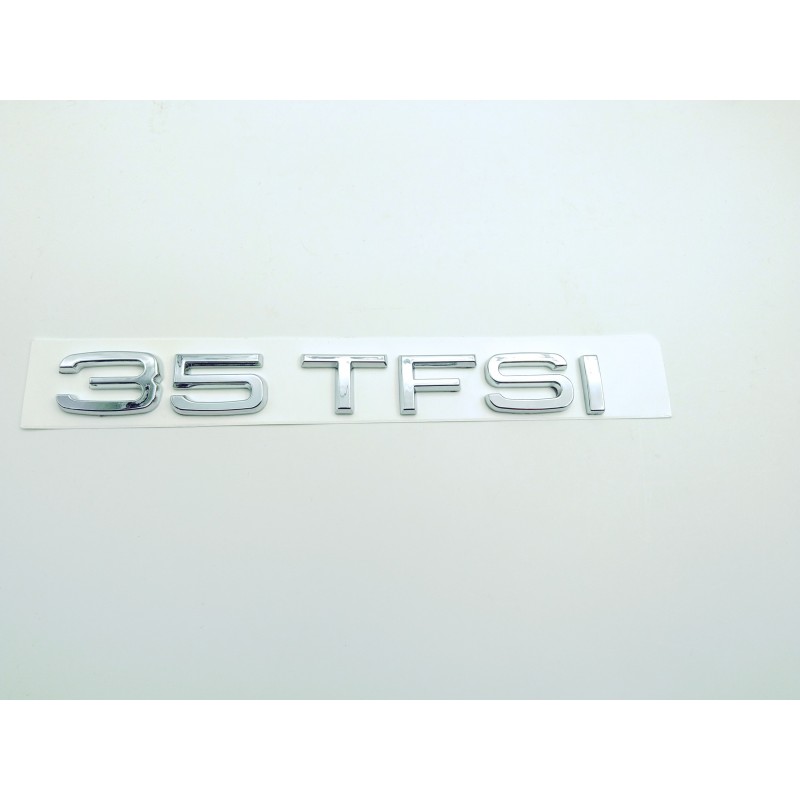 Emblema Trasero AUDI 35TFSI Cromado