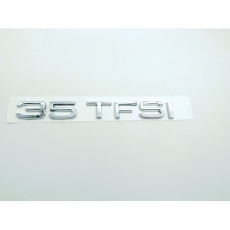 Emblema Trasero AUDI 35TFSI Cromado