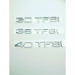Emblema Trasero AUDI 35TFSI Cromado