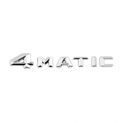 Emblema Trasero Letras 4MATIC MERCEDES-BENZ Cromado