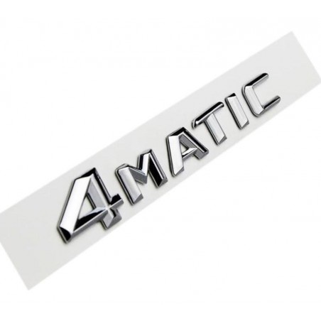 Emblema Trasero Letras 4MATIC MERCEDES-BENZ Cromado