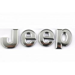 Emblema Trasero JEEP Cromado