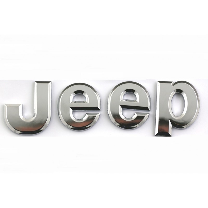 Emblema Trasero JEEP Cromado